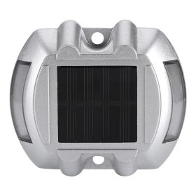 Casting Aluminum Solar Power Waterproof 6 LED Lamp Outdoor Road Driveway Pathway Light Yellow