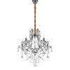 5 Lights Crystal Chandelier Light Fixture Crystal Ceiling Lamp With K9 Crystal