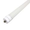 ZELL | LED T8 Tube | 60 Watt | 7800 Lumens | 5000K | 100V-277V | 8ft | Frosted Lens | Double Ended Power | ETL & DLC Listed | Pack of 4