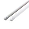 ZELL | LED T8 Tube | 60 Watt | 7800 Lumens | 5000K | 100V-277V | 8ft | Frosted Lens | Double Ended Power | ETL & DLC Listed | Pack of 4