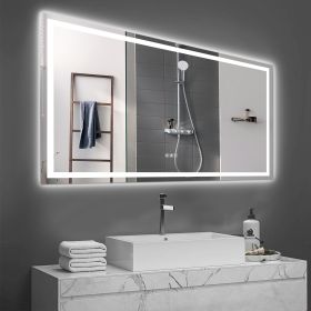 (Same as W134070942/L4004) 72"×36" LED Mirror Light Bathroom,anti-Fog & Dimming Led Bathroom Vanity Mirror