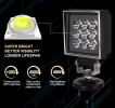 45W-led engineering vehicle spotlight light.  Excavator off-road vehicle, Wrangler focus flood laser light, high beam, harvester Hummer Jeep pickup La